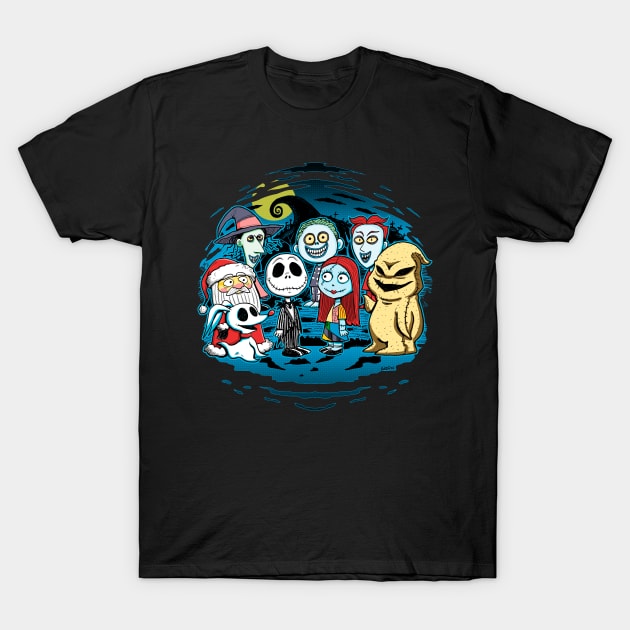 Halloween Friends T-Shirt by Andriu